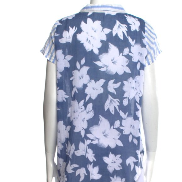 Acne Studios Mixed Print Button Down - Picture 3 of 7